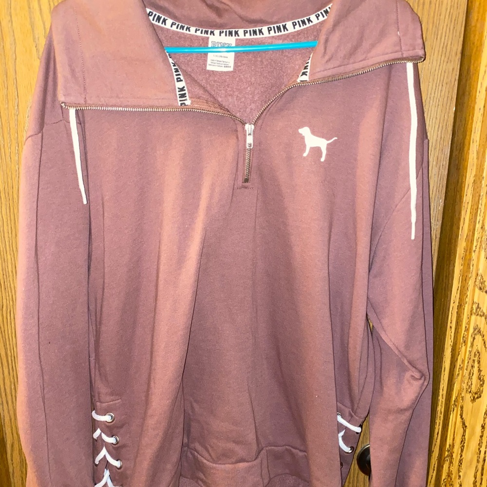 Size large pink sweatshirt
